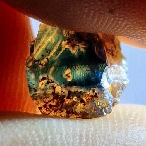 Bicolor saphir 6ct unbeheizt - 6ct.,