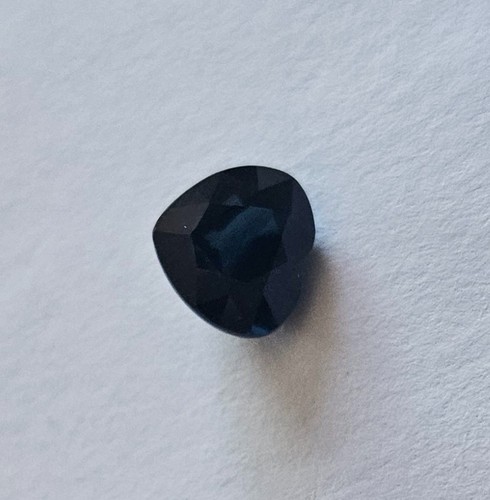 Blauer saphir herz - blauer,